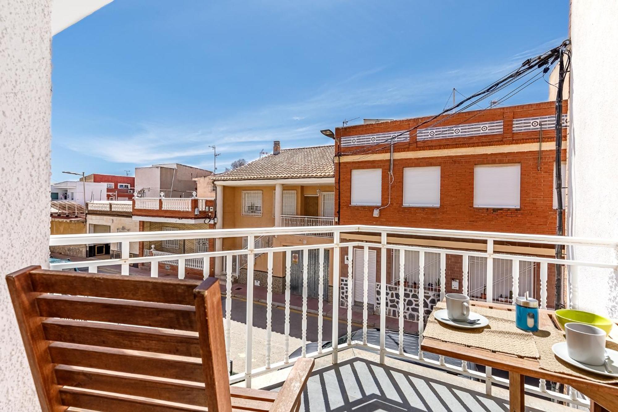 Casa Jansiver - 450M De La Playa, Centrica Pero Tranquila Los Alcázares Dış mekan fotoğraf